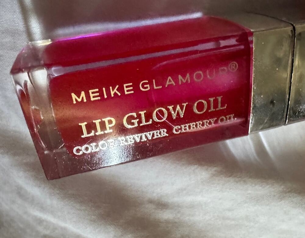 Meike Glamour 3D Hydra Lip Gloss #03 Red High Shine Moisturizing 10g NEW